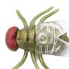 20 Stück Simulationsfliegen Realistisch Täuschung Lebhaft Ekelhaft Anti-Fading Scherz Requisiten Mini Halloween Party Fliegenmodell Tier Spielzeug Partyzubehör