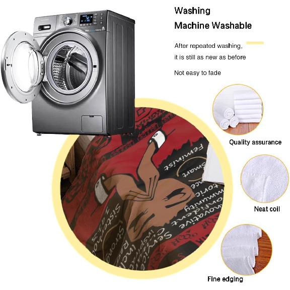 Sorority Gifts for Women - J1913 Elephant Sorority Blankets 50''x60' DST Throw Blanket for African American Sorority Women/Girls Birthday Gift