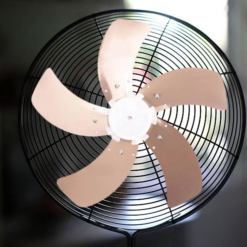 Five Blade Configuration Fan Blades for Increased Airflow and Low Noise Perfect for Standing and Table Fan Compatibility