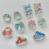 Laser Bear Love Cat Claw Crystal Ball Mobile Phone Airbag Bracket Pasted Three-Dimensional Desktop Support Frame