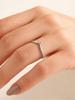925 Silver Fashion Twisted V Shaped Zircon Ring For Women Engagement Wedding Luxury High Quality Fine Jewelry