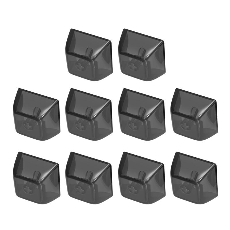 10Pcs Transparent PC Keycaps XDA Height 1U 1X Mechanical keyboard Keycaps Blank Backlit Keycaps For Cherry Switch