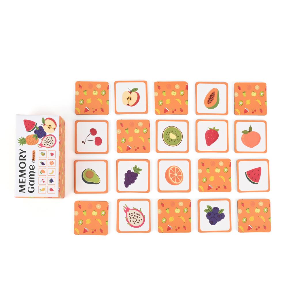 Memory Matching Game Cards, Brain Training Toys, Family Interactive Board Game, Kids Party Card Game