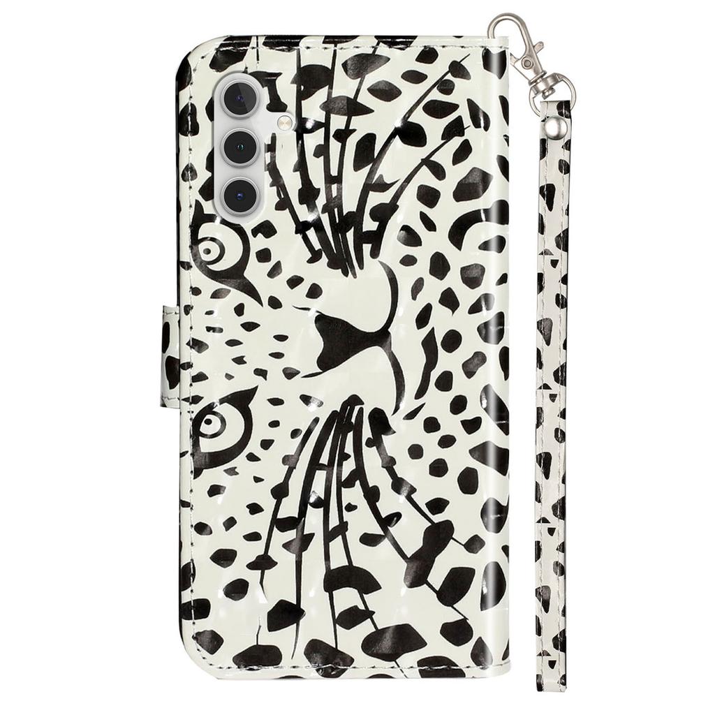 For Samsung Galaxy A16 4G/5G Case 3D Pattern Printed Phone Leather Phone Cover