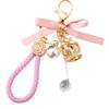 Exquisite Metal Crown Tassel Keyring With Stunning Crystal Embellishments Perfect For Special Occasions