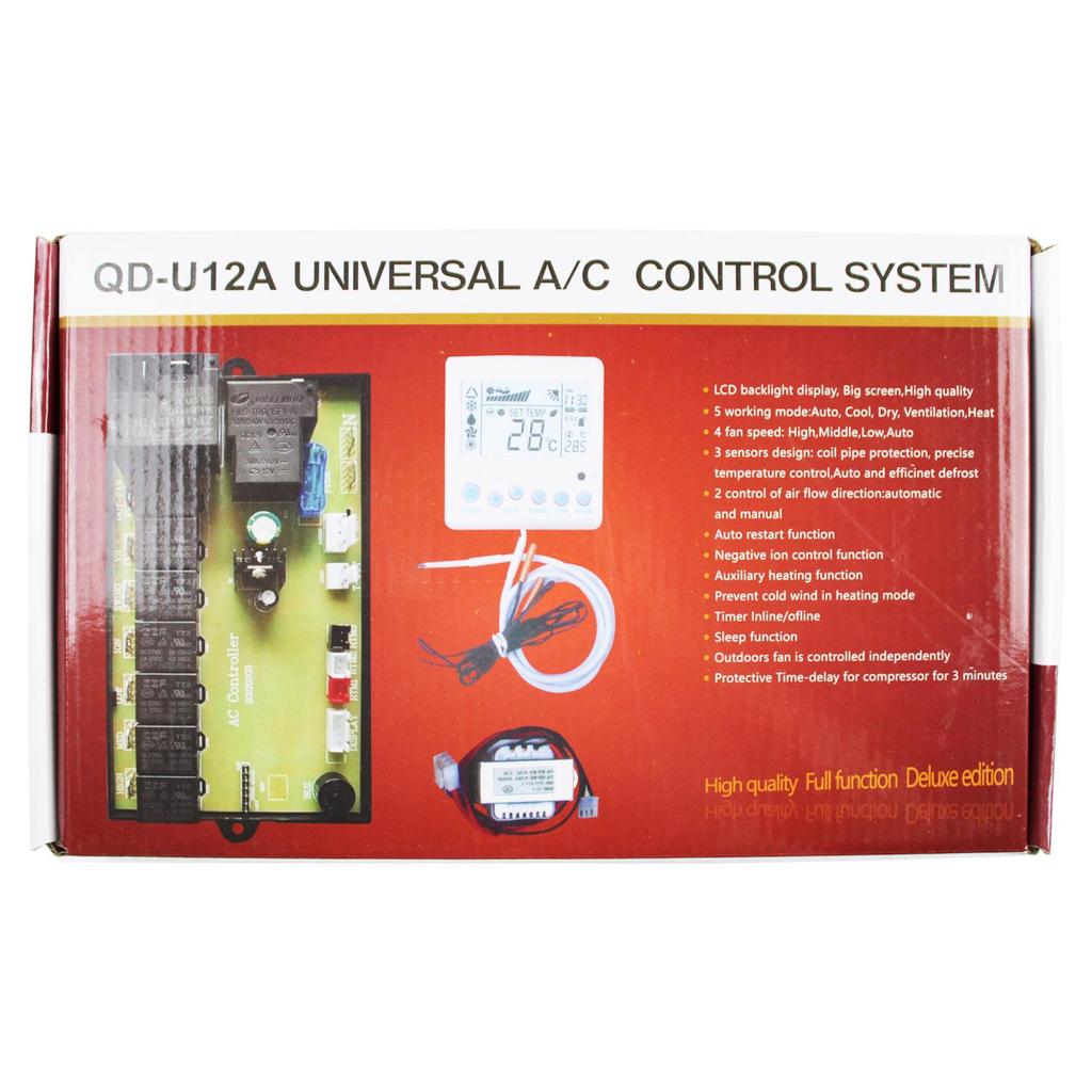 Universelle Klimaanlagen-Steuerplatine mit Zubehör für Zusatzheizung