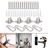4Pcs Heavy Duty Ceiling Hook M5 Wall Hook Durable Hook Hanging Kit  Marine Use