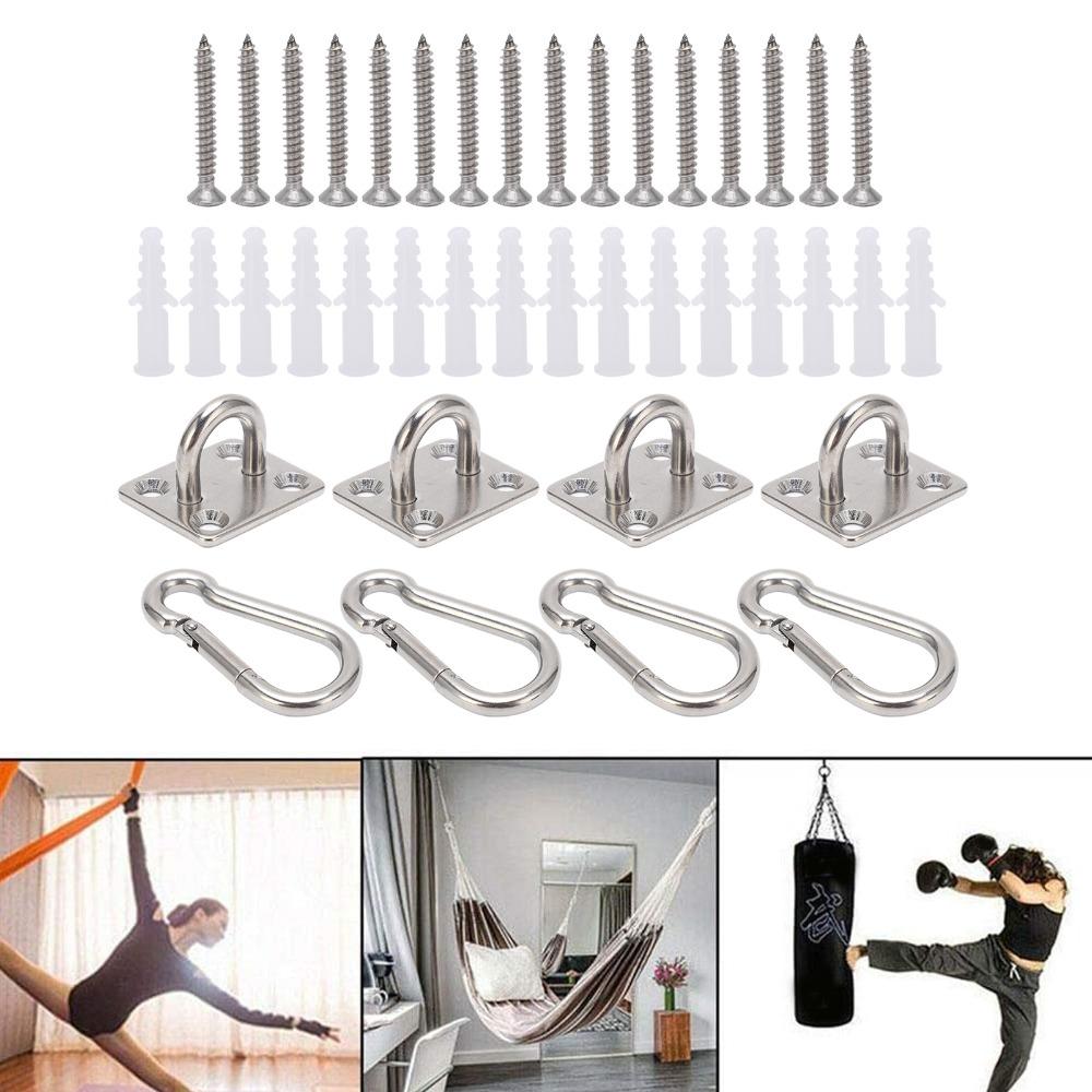 4Pcs Heavy Duty Ceiling Hook M5 Wall Hook Durable Hook Hanging Kit  Marine Use