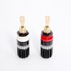 Pure Copper Terminal Post Gold Plated Socket Speaker Connector Audio Video Adapter Professional Accessory for Sound Box