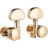 Grover 502G Locking Guitar Tuners 3:3 Set of 6 Gold