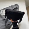 Plush Waist Bag New Lamb Fleece Chest Bag Autumn Winter Cute Women's Crossbody Bag Fashionable Small Shoulder Bags Wholesale
