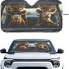 Fashion Cat Car Window Shades Foldable Car Windshield Sunshades Automotive Windshield Sunshades Keep Cool UV Rays Protection for Most Sedan Truck Van