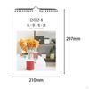 Wall Calendar Monthly Nov to DEC Space Saving with Hook Coil for