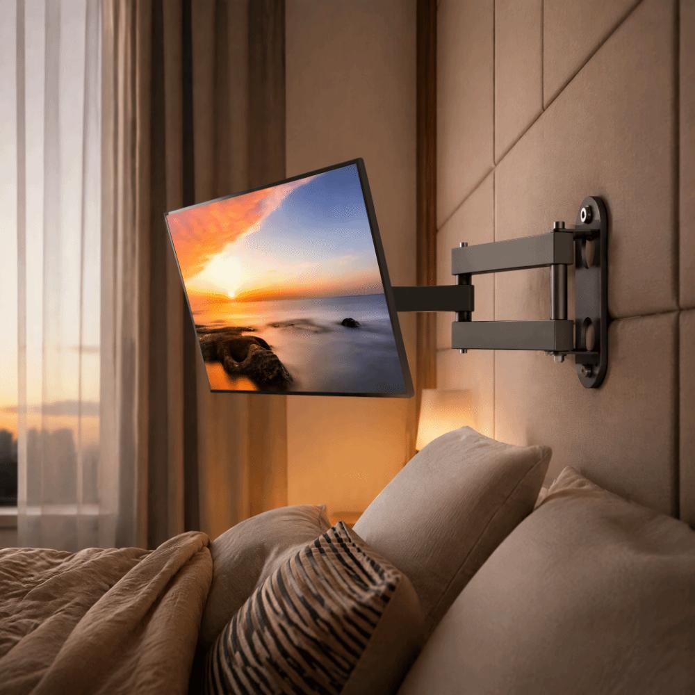 Adjustable Rotating Arm Articulating TV Wall Mount Flat Panel Display Mount