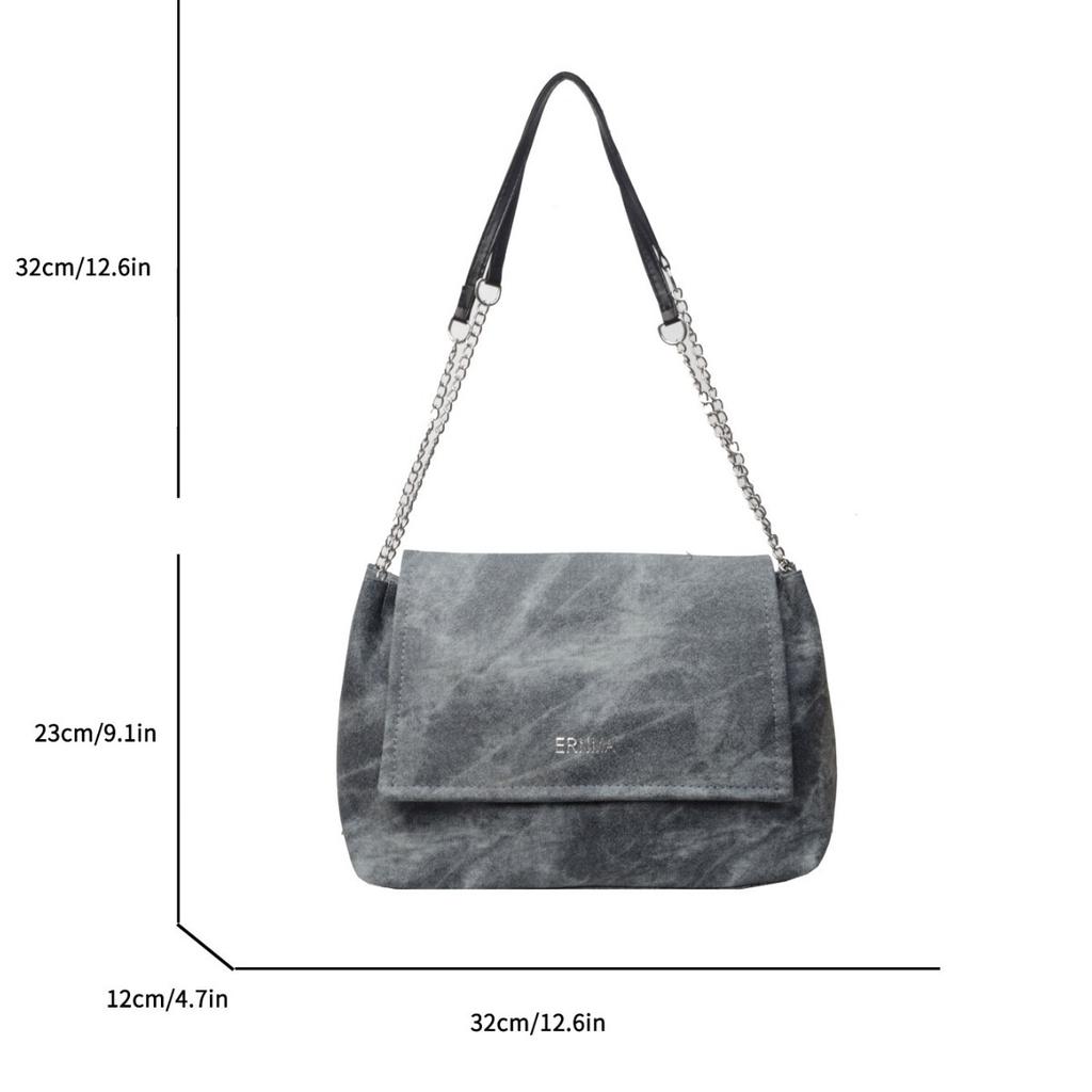 Premium Texture Chain Tote Bag Women's 2025 New Versatile Large-capacity Class Shoulder Bag Fashionable Commuter Bag