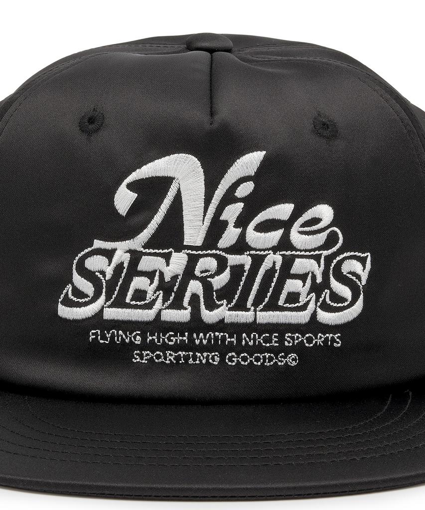 DISCUS ATHLETIC Nice Weather Collaboration Nice Series 5-Panel Cap Black