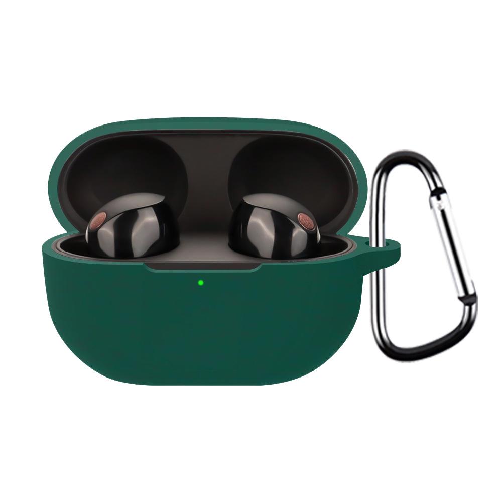 Suitable for Sony WF-1000XM1 buckle earphone cover, anti-drop and anti-skid protective cover, portable mini soft case