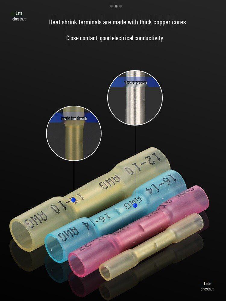 Waterproof Heat Shrink Wire Connector for Cable Insulation