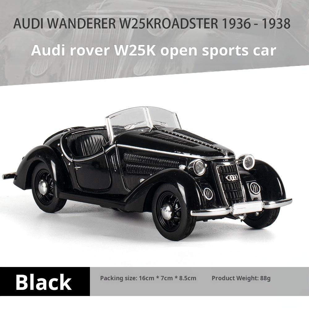 Mercedes Oldtimer Legierung Auto Diecast Modell Spielzeugauto Mittelkonsolen-Ornamente Kinderspielzeug Geschenk