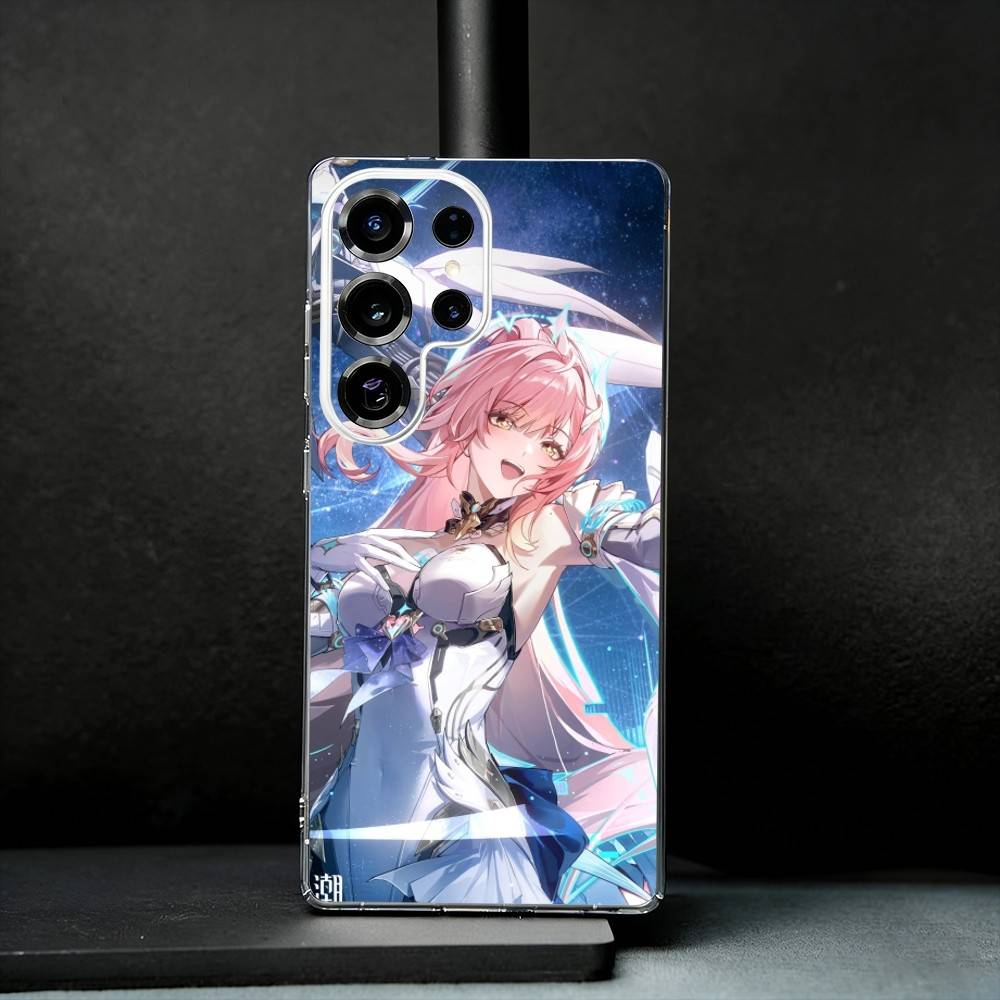 

A-Aemeath Wuthering Game Phone Case For Samsung S25,S24,S21,S22,S23,S30,Ultra,S20,Plus,Fe,Note,10,9,5G Transparent Cover Samsung S30plus5G