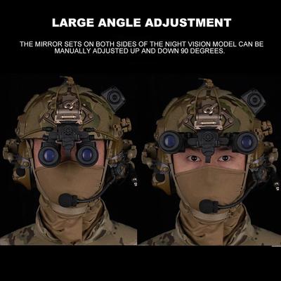 AN/PVS31 Dual-Tube  Binocular Night Vision Goggles Dummy Props Airsoft Helmet Accessories Model for Tactical Hunting Cosplay