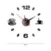 3D Wall Clock Acrylic Frameless Wall Clocks Diy Quartz Clocks Wall Stickers Silent Clock for Home Living Room Wall Decor Horloge
