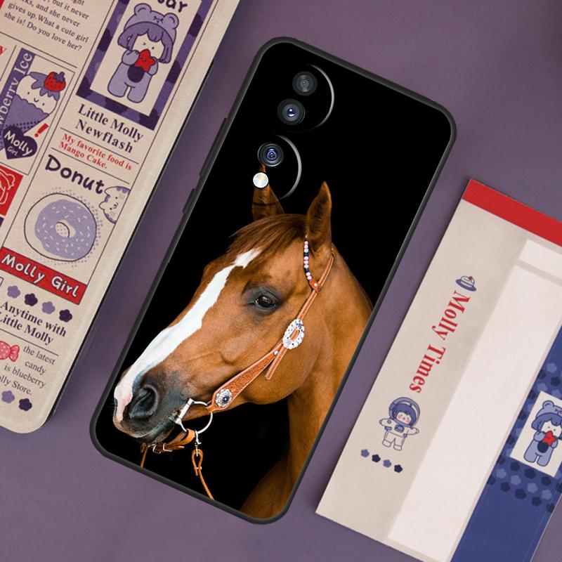 

Horse Stallion Riding Colt Case For Honor 90 50 70 Lite X9c X8a X8b X9b X9a X8 X9 Honor 200 Pro Magic 5 6 7 Lite Cover Honor Magic7 Pro