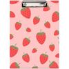 Britimes Clipboard Decorative Office School Hardboard Wood Nursing Clip Board and Pad for Standard A4 Letter Size Vintage Cute Flower Floral Daisy