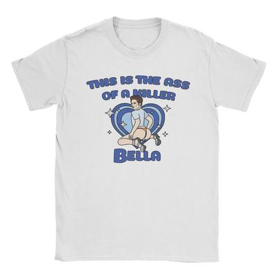 Men T-Shirts This Is The Ass Of A Killer Bella Cool Cotton Tees Short Sleeve Twilight T Shirt Round Collar Clothes Adult