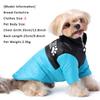 Wendbare Hundejacke für kleine mittelgroße Hunde Wasserdichte Haustierkleidung für Winter Warm Haustier-Outfits Chihuahua Yorkshire Mops Kostüm