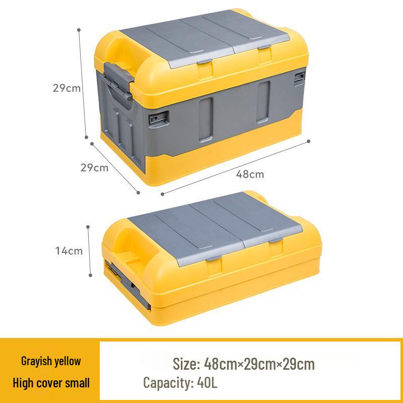 Organizator pliabil pentru depozitare camping portbagaj auto