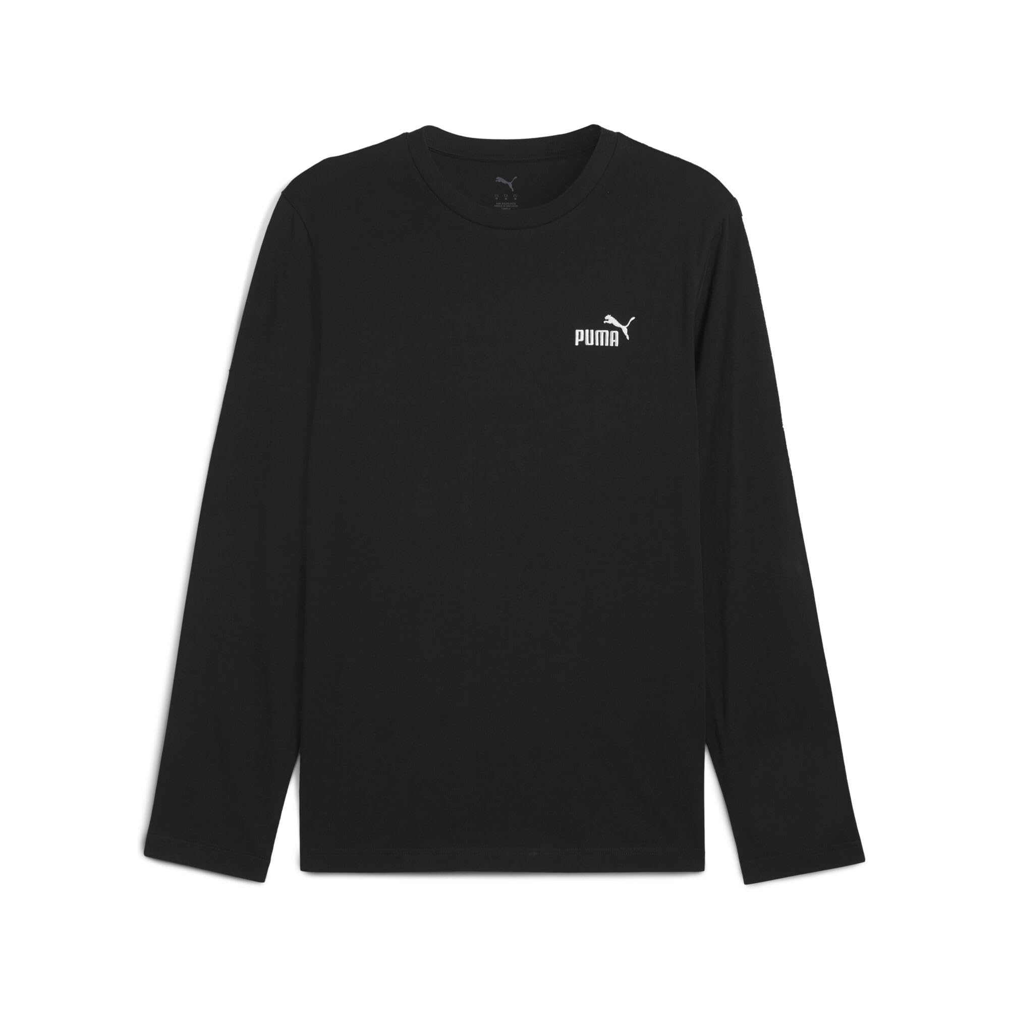 

PUMA ESS Logo LS Size L No.1 T-Shirt, Black, (68756701)