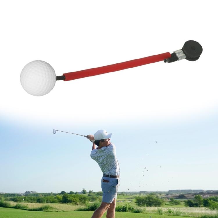 Compact Golf Swing Trainer Golf Plastic Practice Ball With Length Rope Hit Swing Training Aids For Busy Golf Enthusiasts