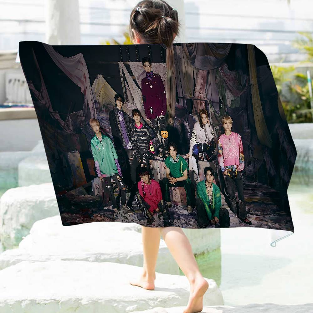 Boy Band N-NCT Big Microfiber Beach Towels Quick Dry Towel Sand Beach Towels Pool Towel For Travel Swim Pool Yoga