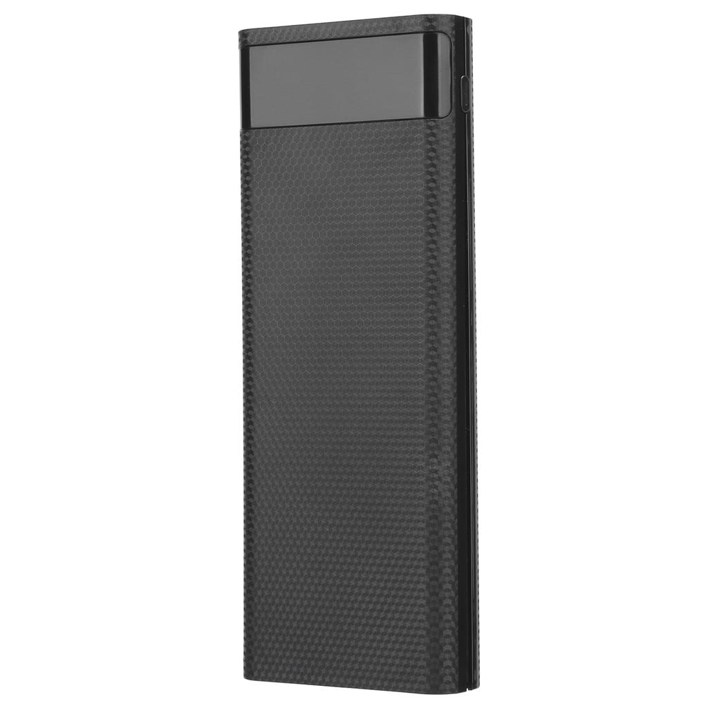 Lightweight 8 x 18650 Battery Storage Box DIY Portable Power Bank Jacking Accessoryblack