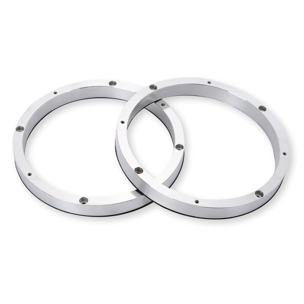 calm wish Inner Baffle Board, Aluminum 2-Pack Audio Speakers 6.5 Inch for Car, Custom Spacer, Improve Sound Quality, Anti-Vibration, Universal