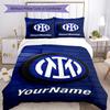 Inter Milan Customize your name Bedding Set Breathable Duvet Cover with Pillowcases Home Decoration Birthday Gift