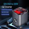 Multifunctional 12V/24V To 220V Car Power Inverter & Charger