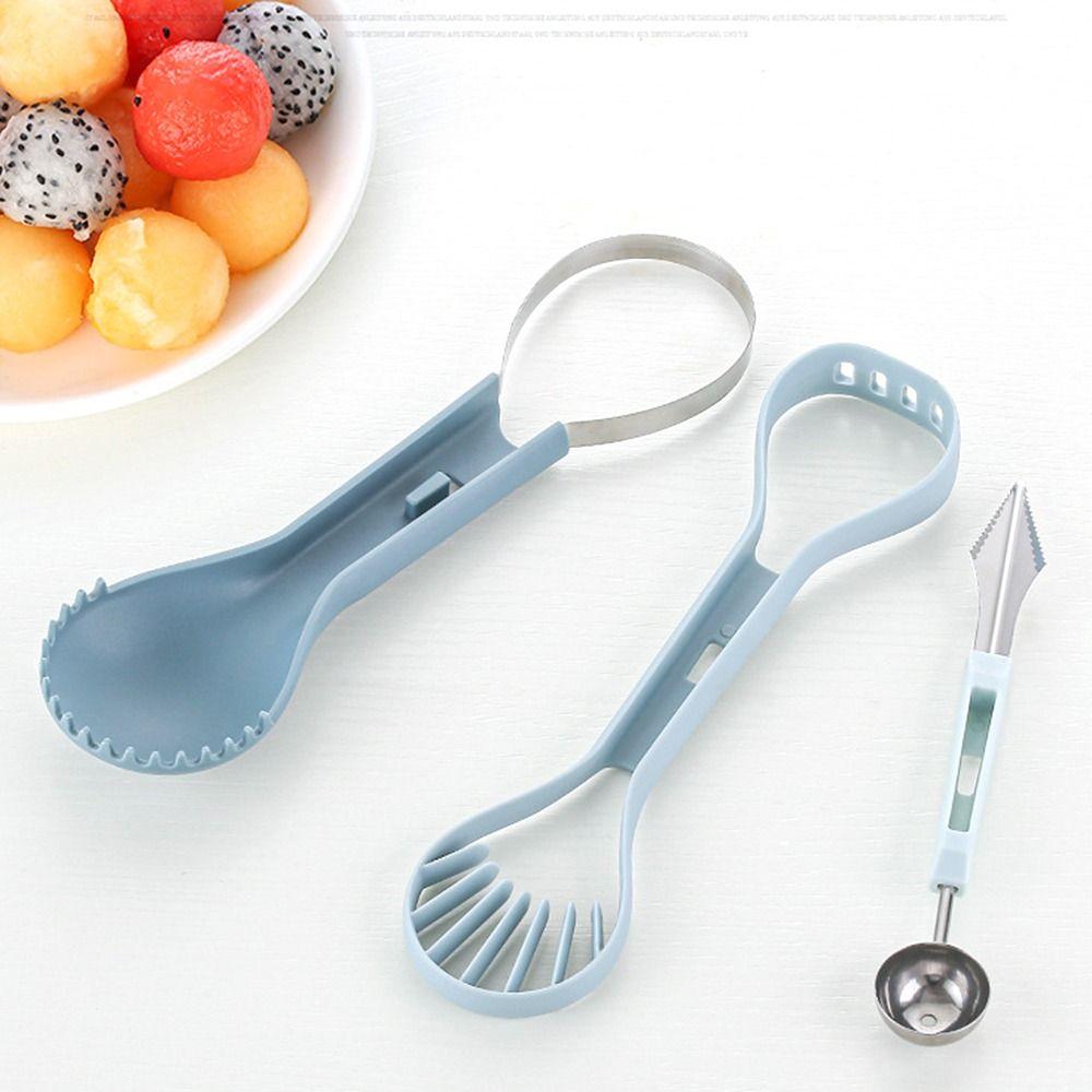 

Ложка для резьбы из нержавеющей стали, средство для удаления семян, ложка для салата, арбузная лопатка, инструменты для нарезки дыни