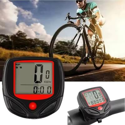 Waterproof Wired Digital Bike Ride Speedometer Odometer Bicycle Cycling Speed Counter Code Table Bicycle Accessories LCD Display
