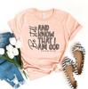 Be Still And Know That I Am God T-shirt, Religious Shirt, Christian Tee, Christmas Gift, Mom Tee, Bible Verse Top, Jesus Shirt, Faith Tee
