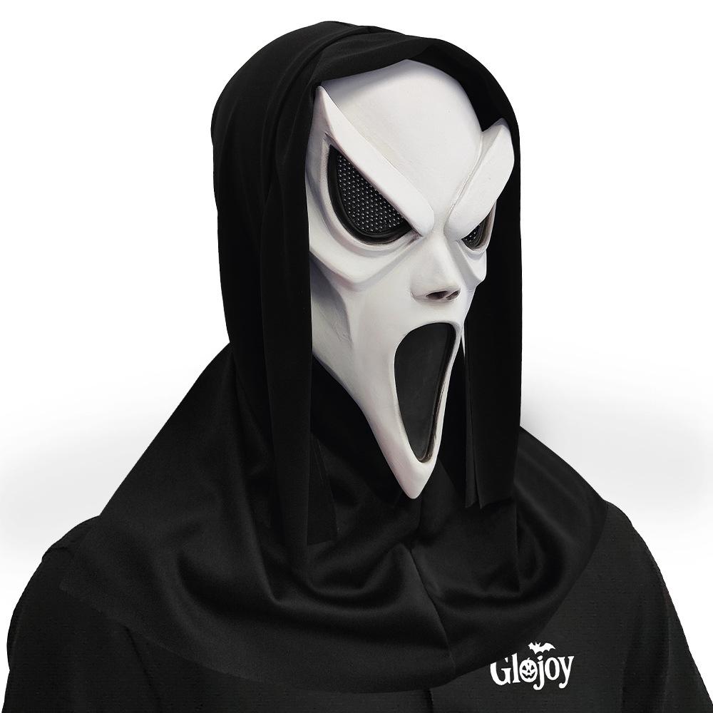 Assassin scream horror mask masquerade skull ghost face headgear Halloween party prank prop
