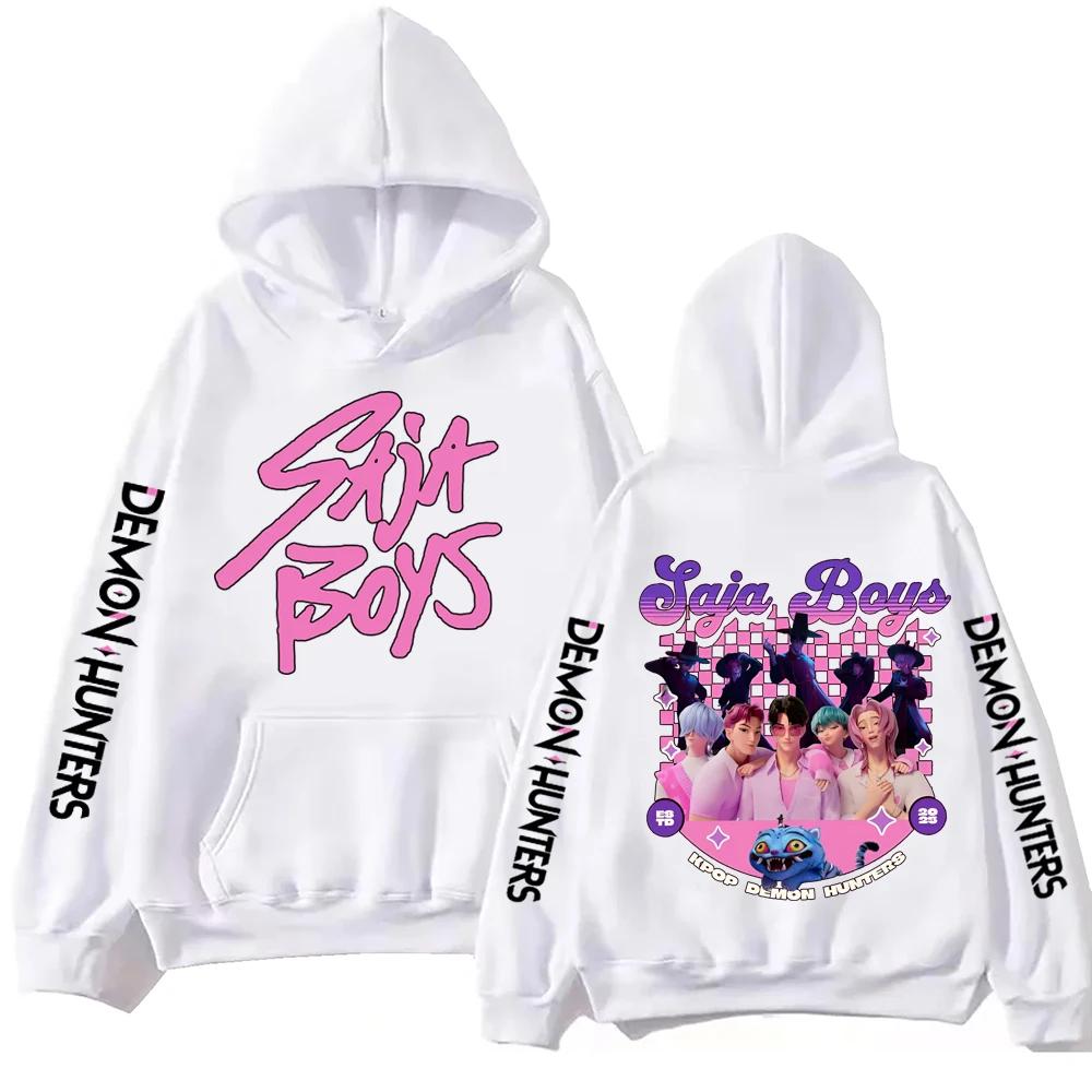 KPop Lovci démonů Saja Chlapecká mikina Harajuku Hip Hop Pulovr Topy Pánská a dámská mikina Dárek