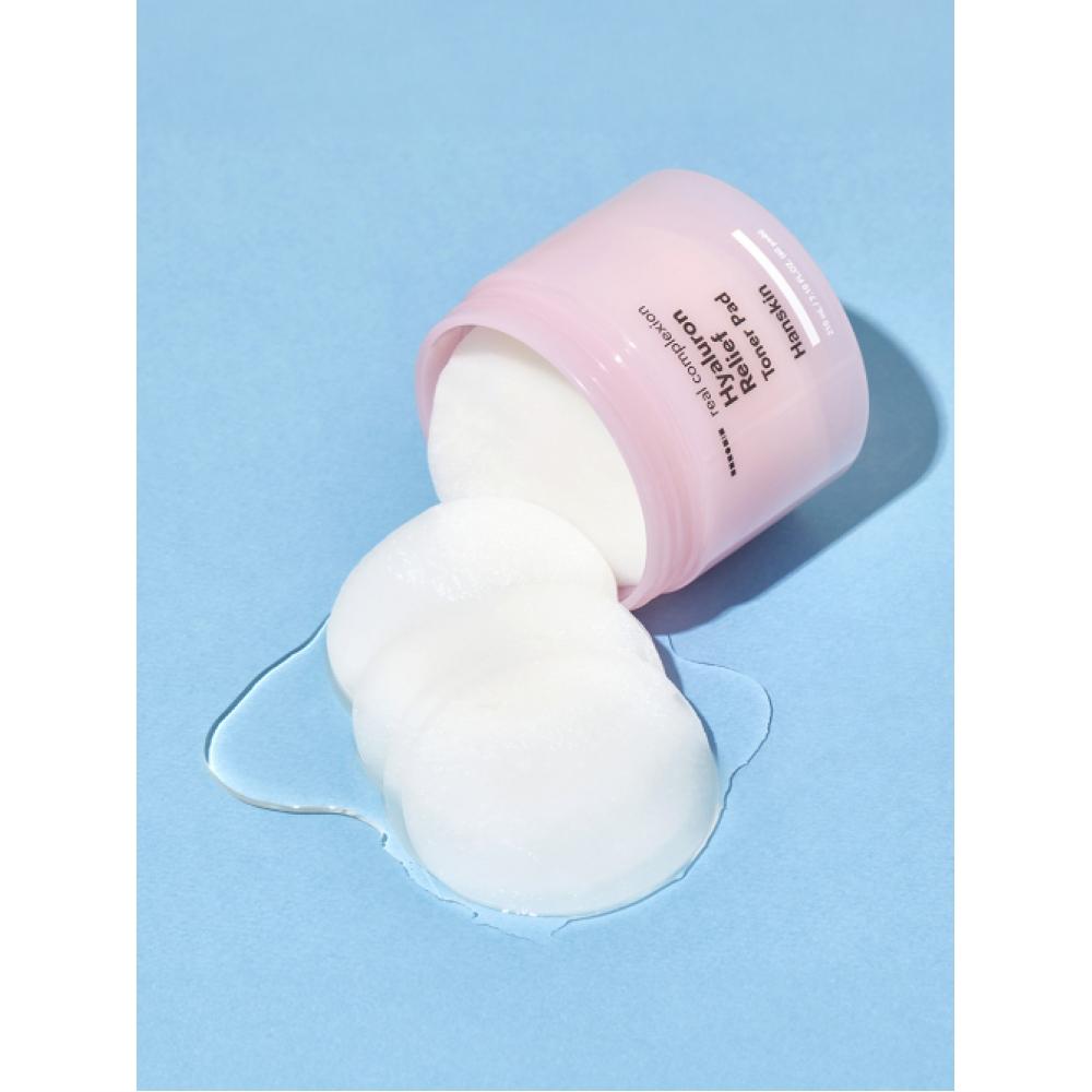 Пэды-тонер Hanskin Real Complexion Hyaluron Relief 1 [GH990889]