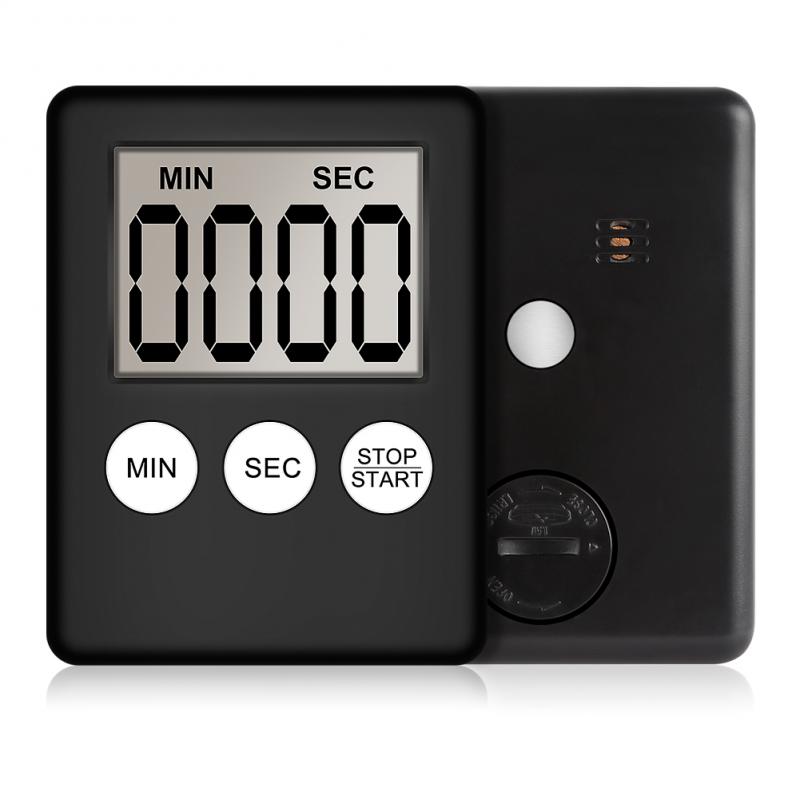 Magnet Kitchen Cooking Timers LCD Digital Screen Kitchen Timer Square Cooking Timer Count Up Countdown Alarm Clock For Kitchen