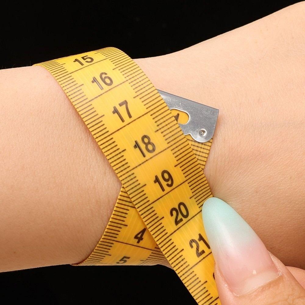 PVC Body Measuring Ruler 2x300cm Flat Ruler Portable Clothes Tailor Ruler