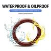 TC40/42/45FKM Skeleton Oil Seal Double Lip Spring High Temp Wear Resistant