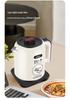 Festive Red 2.5L Electric Kettle with Detachable Lid & Auto Power-Off 