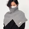 Korean Style Knitted Cape Scarf For Men Women Warm Winter
