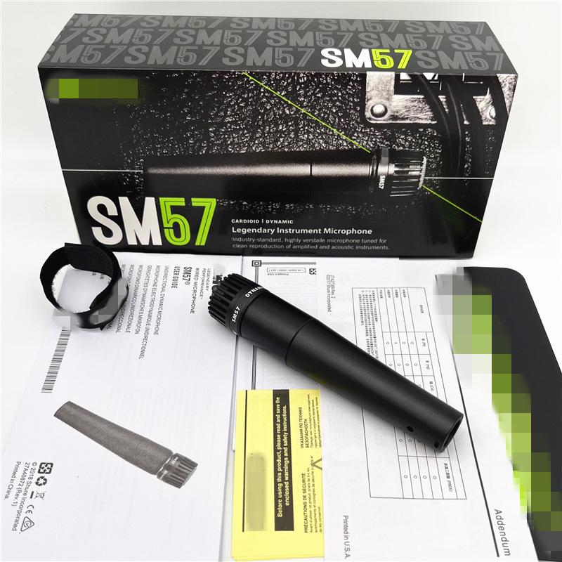 SM57 Dynamic Wired Microphone for Karaoke, Hosting, Live Streaming, and Stage Performance
